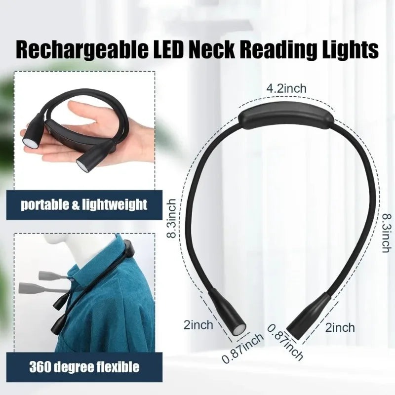 rechargeable reading lamp - product view 4