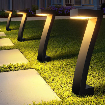 Solar Pathway Lights, IP65 Waterproof LED Landscape Lighting with 3500K Warm White Glow, 1000mAh Battery for Yard and Walkways - product view 1