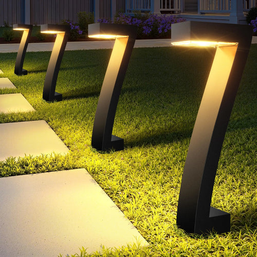 Solar Pathway Lights, IP65 Waterproof LED Landscape Lighting with 3500K Warm White Glow, 1000mAh Battery for Yard and Walkways - product view 1