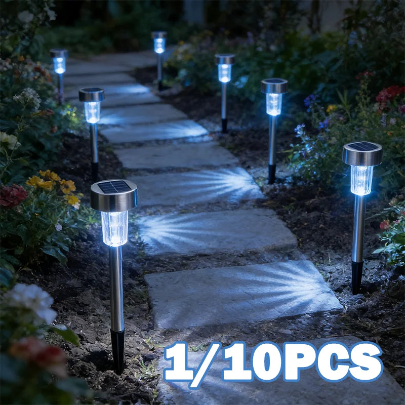 solar pathway lights - product view 6
