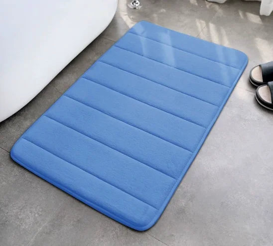 Memory Foam Bath Mat, Soft Absorbent Non-Slip Quick-Dry Shower Rug, Machine Washable Suede Finish in 7 Colors - product view 5
