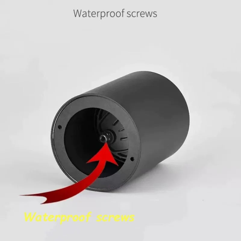 IP65 LED Outdoor Ceiling Spotlight, AC 90–260V Surface-Mounted Alloy Light, 7–40W, 3000K–6000K for Balconies - product view 4