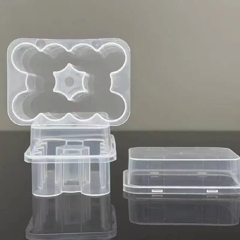 3 mL Vial Storage Case, Stackable Semi-Transparent Plastic Refrigerator Organizer for Freezer and Temperature-Sensitive Storage - product view 2
