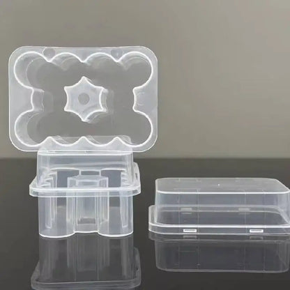 3 mL Vial Storage Case, Stackable Semi-Transparent Plastic Refrigerator Organizer for Freezer and Temperature-Sensitive Storage - product view 2