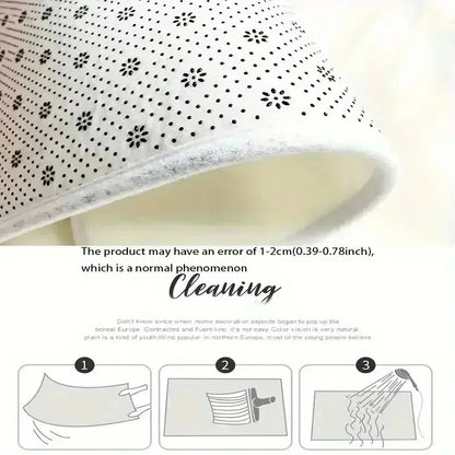 Welcome Mat, Printed 100% Polyester Outdoor Doormat, Wrinkle-Resistant Machine-Made Rug in 3 Entryway Sizes - product view 6