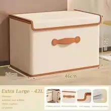 Stackable Clothing Storage Box, Foldable Non-Woven Organizer for Underwear, Pants, Jeans and Sweaters in 11L, 26L or 42L - product view 3