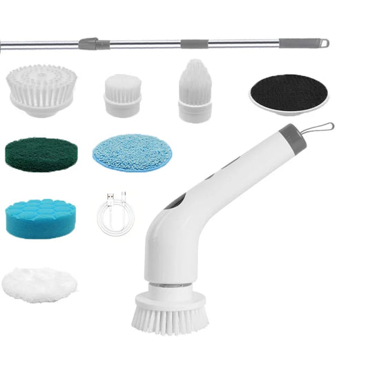 Cordless Electric Spin Scrubber, Multipurpose Cleaning Brush Under 20V, White for Kitchen, Bathroom and Toilet - product view 1