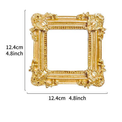 Gold Plastic Shadow Box Frame, DIY 3D Memory Display for Wedding Photos, Keepsakes and Mini Home Décor - product view 2