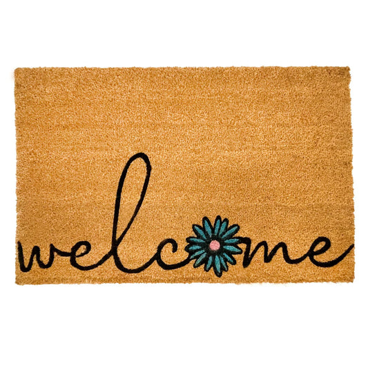 Classic Rectangle Doormat, Anti-Slip Easy-Clean Floor Mat, Multiple Sizes for Entryways, Porches and Indoor Areas - product view 1