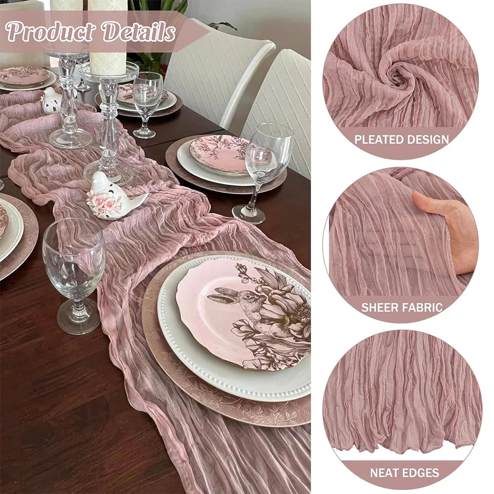 holiday table runner - product view 3