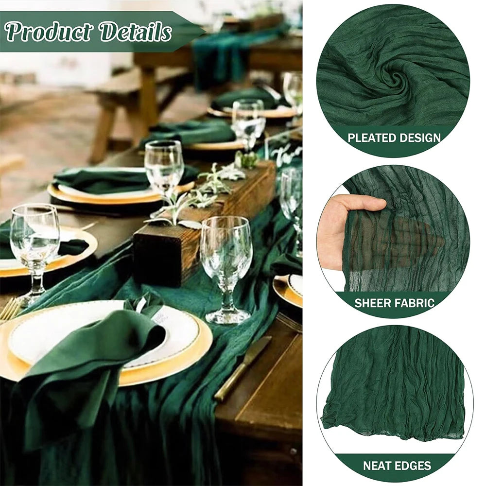 holiday table runner - product view 6
