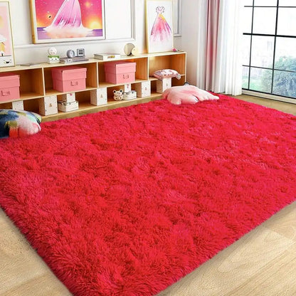 Soft Shag Rug, 1.7-Inch Plush High Pile, Memory Foam Layer, PVC Non-Slip Backing for Bedroom and Living Room - product view 4