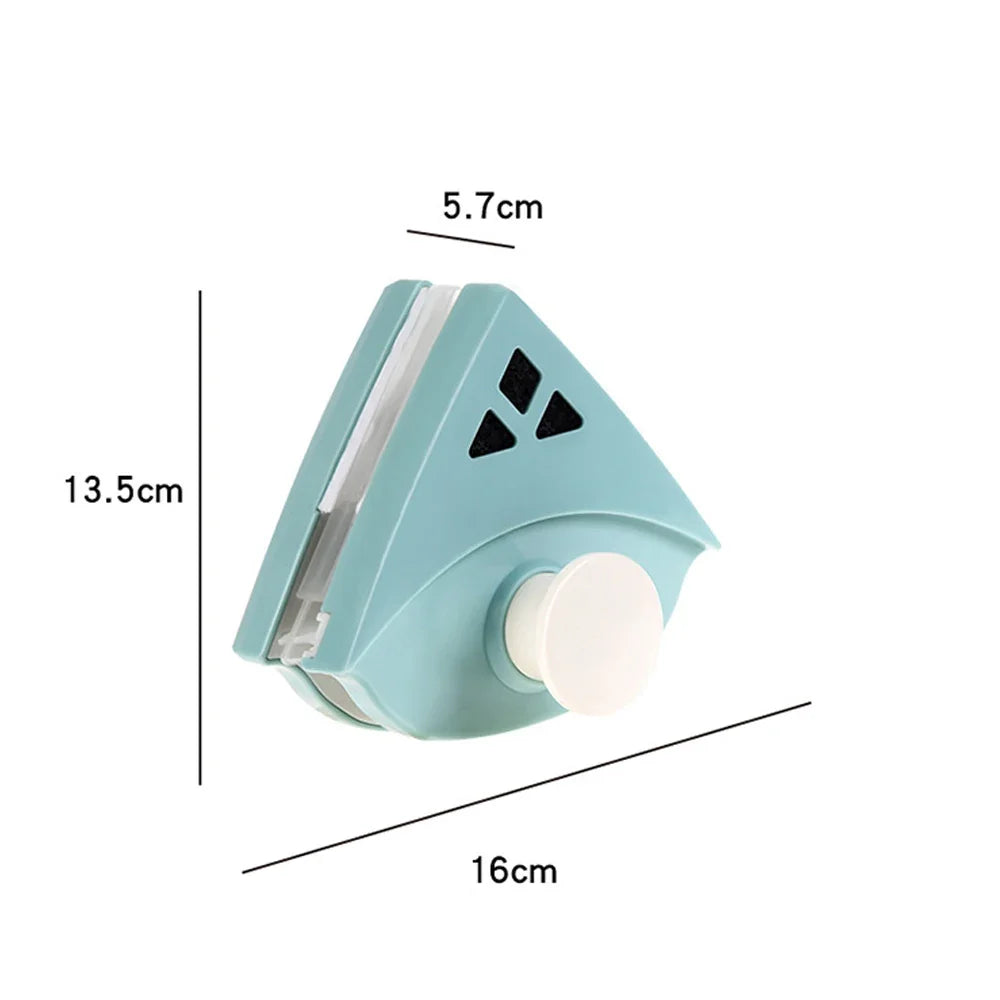 Magnetic Window Cleaner, Double-Sided Glass Cleaning Brush with Telescopic Rod for High-Rise Double-Glazed Windows - product view 1
