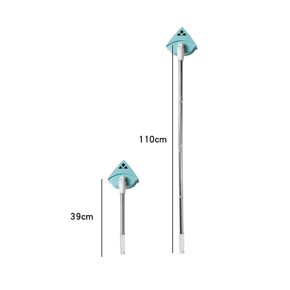Magnetic Window Cleaner, Double-Sided Glass Cleaning Brush with Telescopic Rod for High-Rise Double-Glazed Windows - product view 5