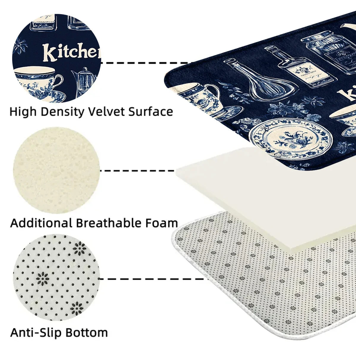 Machine Washable Runner Rug, product view 6