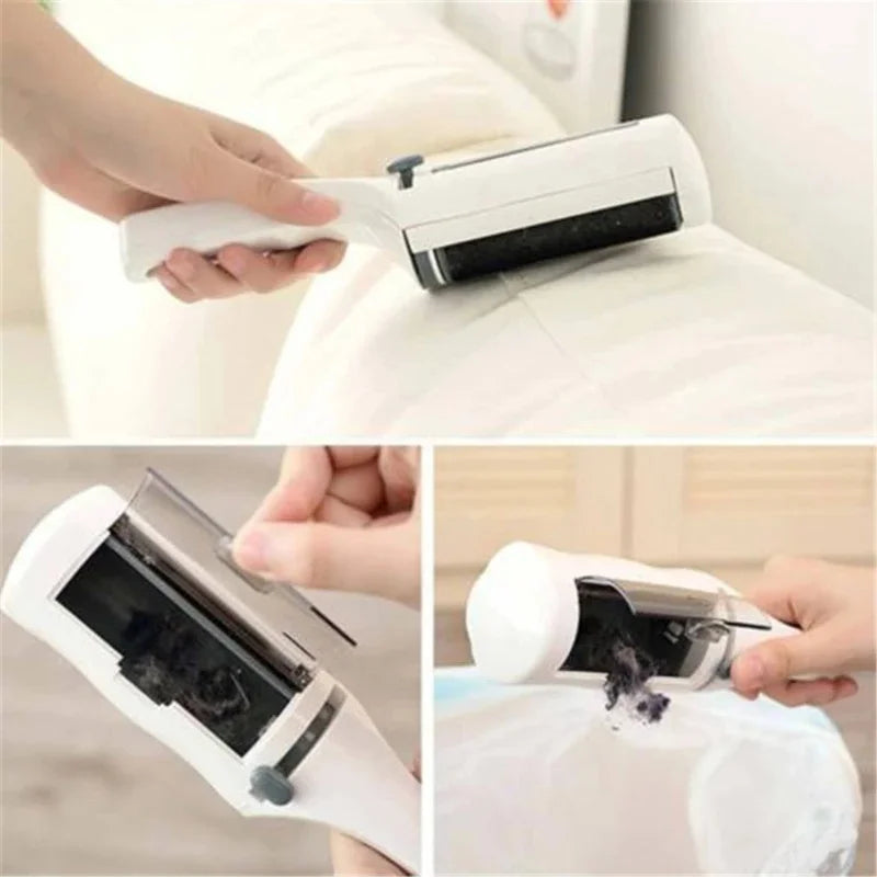 Self Cleaning Pet Hair Removal Brush, reusable pet hair remover product view 4