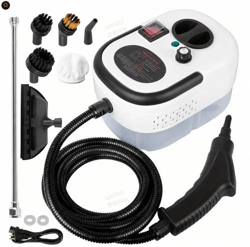 Handheld Steam Cleaner, 2500W High-Temperature 105°C, 3 Bar Pressure, 1200 ml Tank, 6-Level Control, US Plug - product view 1