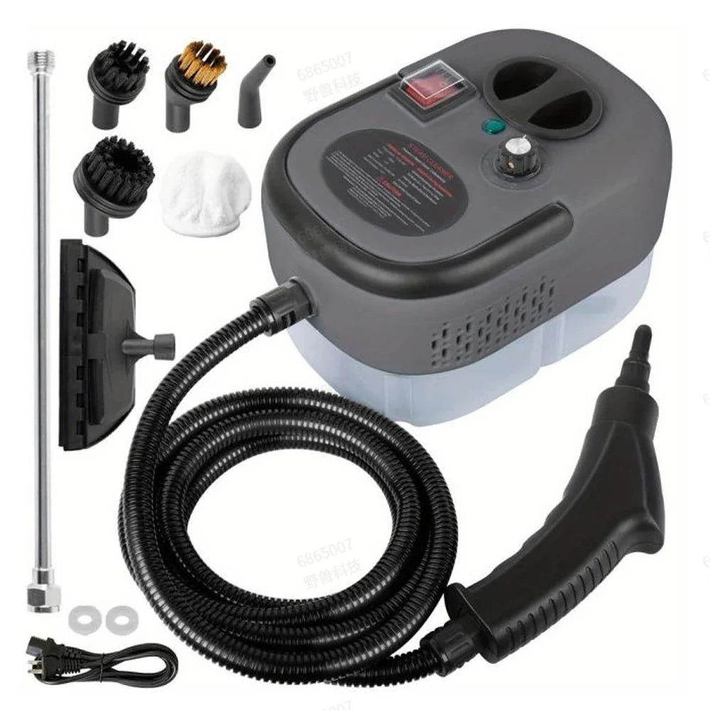 Handheld Steam Cleaner, 2500W High-Temperature 105°C, 3 Bar Pressure, 1200 ml Tank, 6-Level Control, US Plug - product view 2