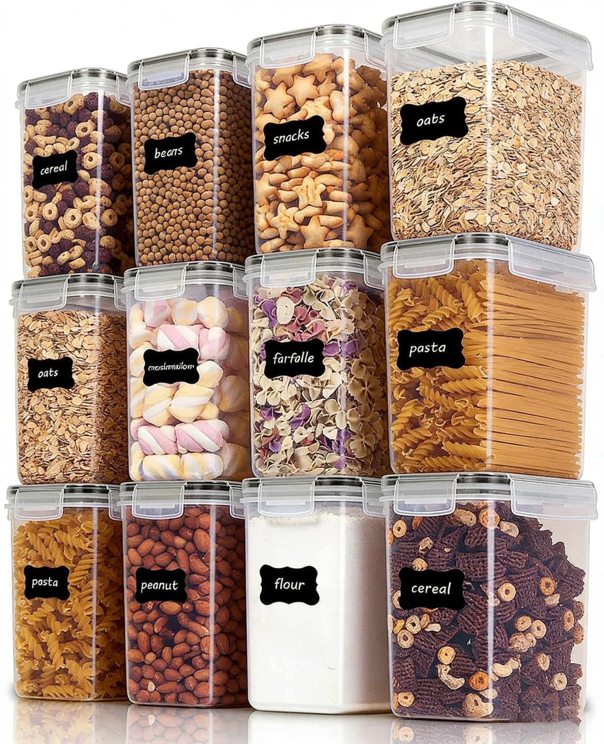 airtight cereal container - product view 4