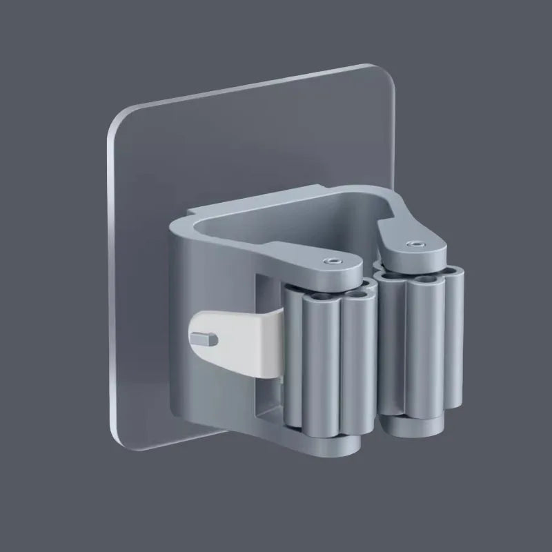 broom wall holder - product view 2