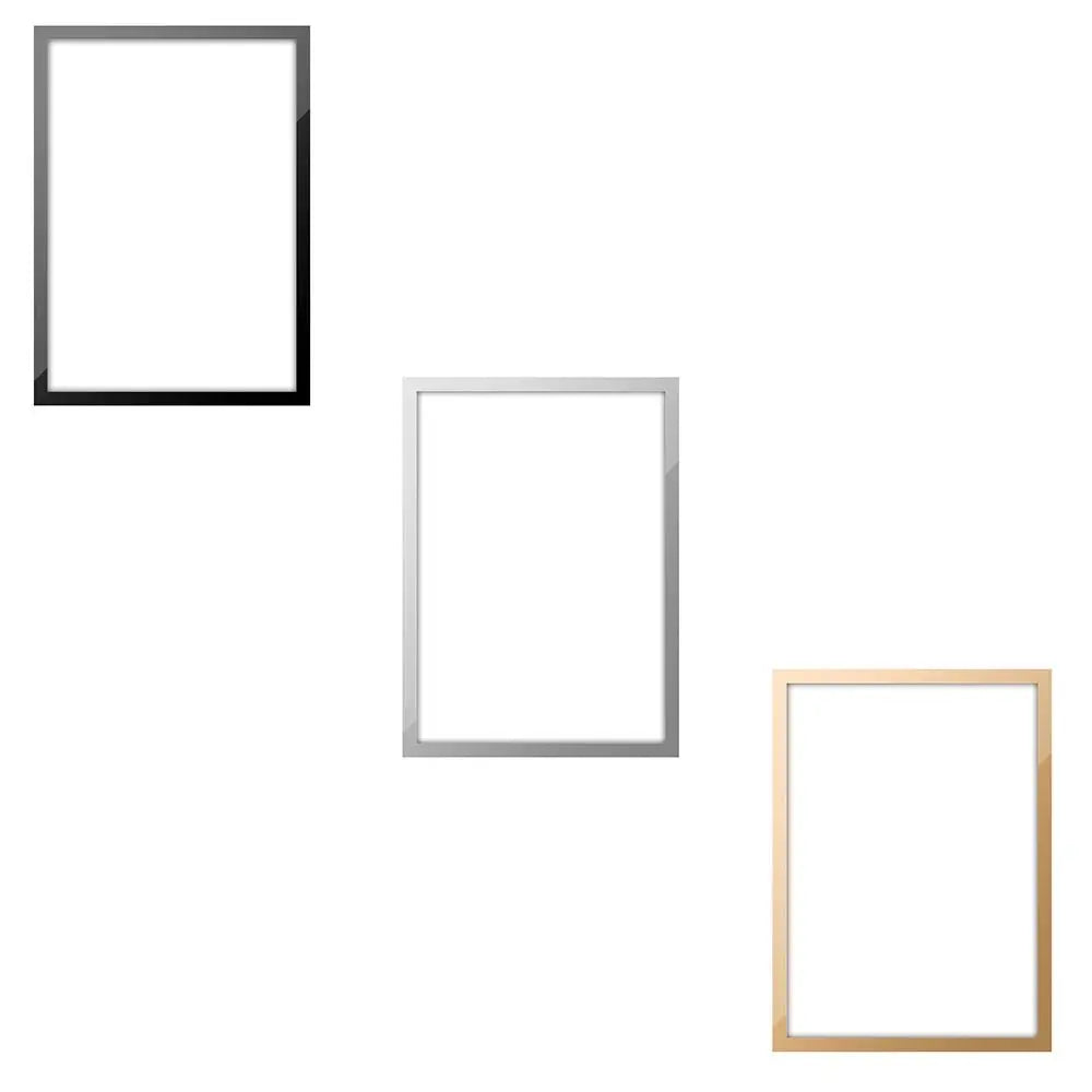 Magnetic Poster Frame, Self-Adhesive Plastic Photo Display for Artwork, Certificates and Posters, A3, A4 or 8.5 x 11 Inch - product view 5