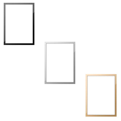 Magnetic Poster Frame, Self-Adhesive Plastic Photo Display for Artwork, Certificates and Posters, A3, A4 or 8.5 x 11 Inch - product view 5