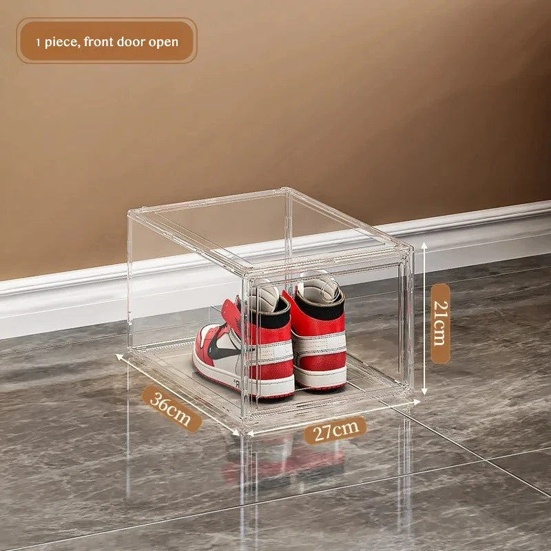 stackable shoe storage box - product view 1