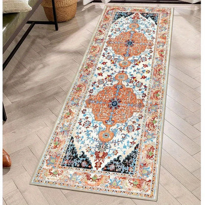 Entryway Rug, Scenic Polyester Runner with Waterproof Anti-Slip PVC Backing, Non-Woven Textile Finish for Hallways - product view 3