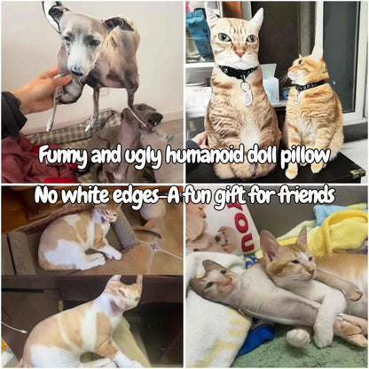 Personalized Pet Pillow, Soft Fiber-Filled Polyester Decorative Cushion in Multiple Sizes for Cat and Dog Lovers - product view 5