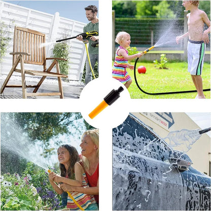 Adjustable Garden Hose Nozzle Set, 360-Degree Rotating Plastic Sprayer for Car Washing, Yard Watering, 2 or 4 Pieces - product view 6