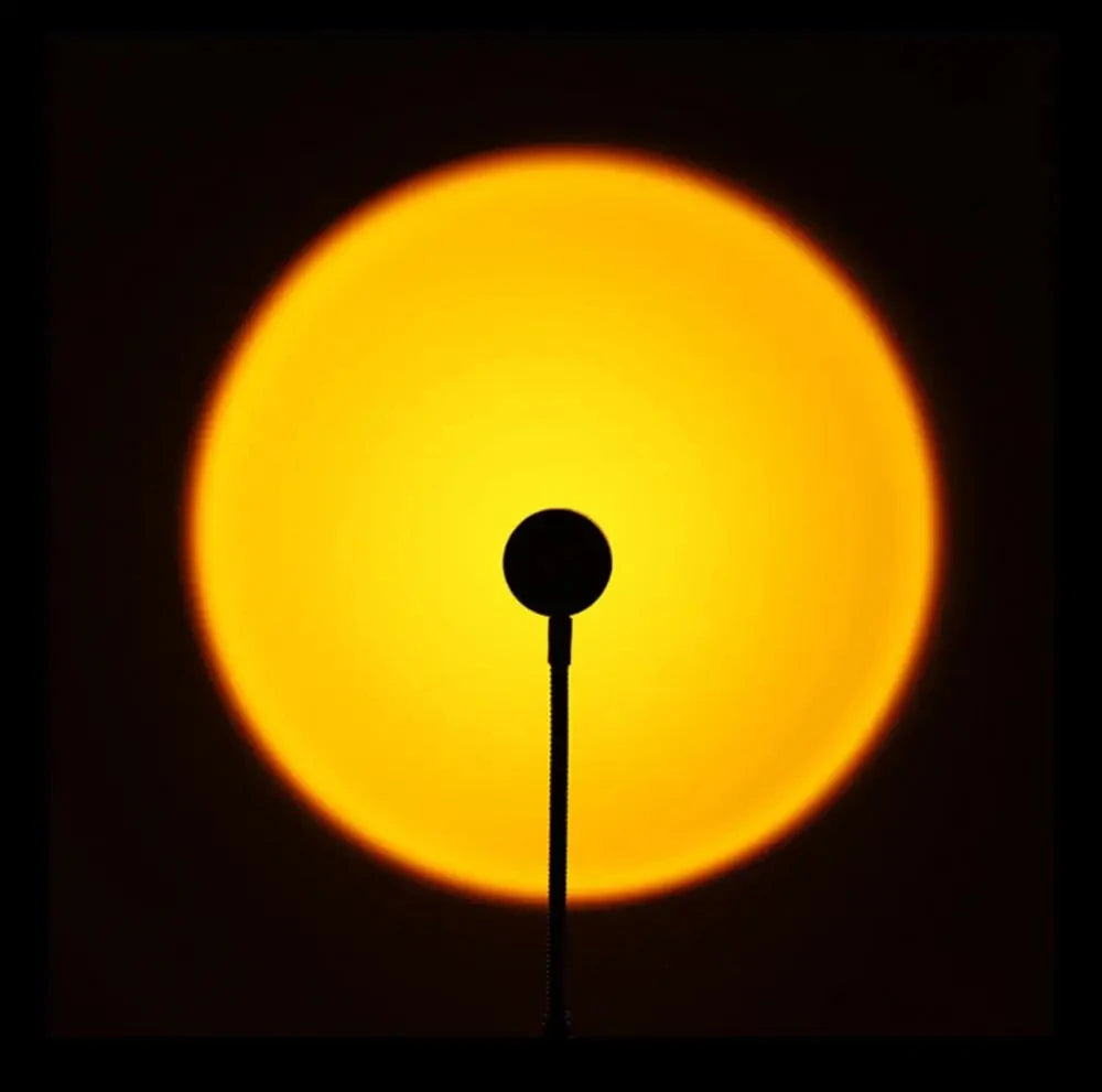 sunset projection lamp - product view 3