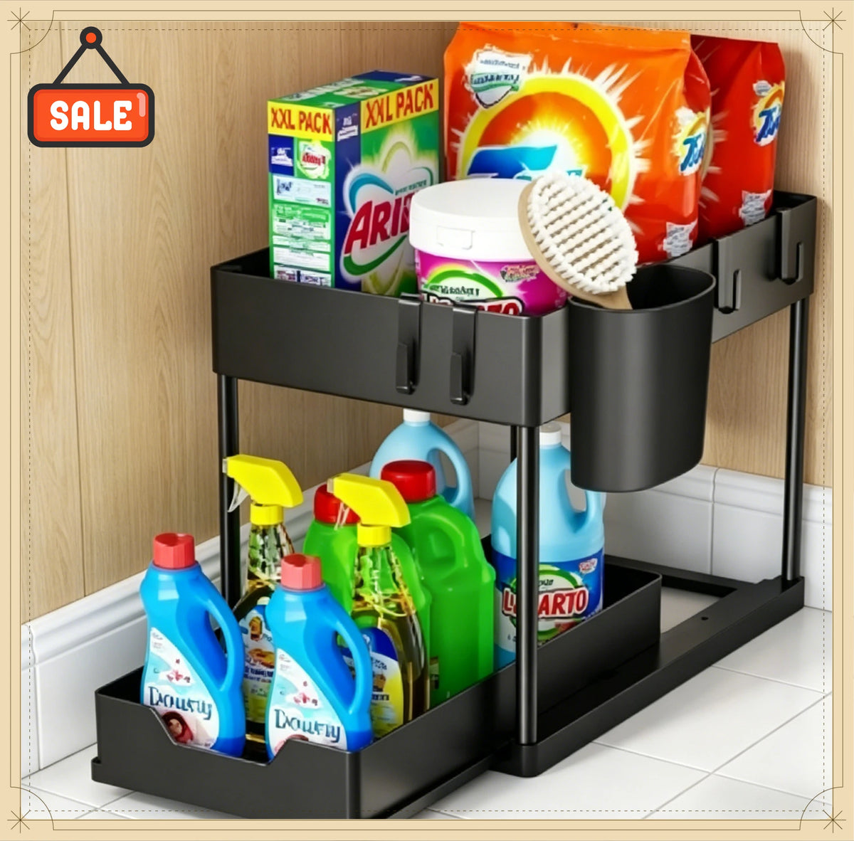 under sink organizer - product view 5
