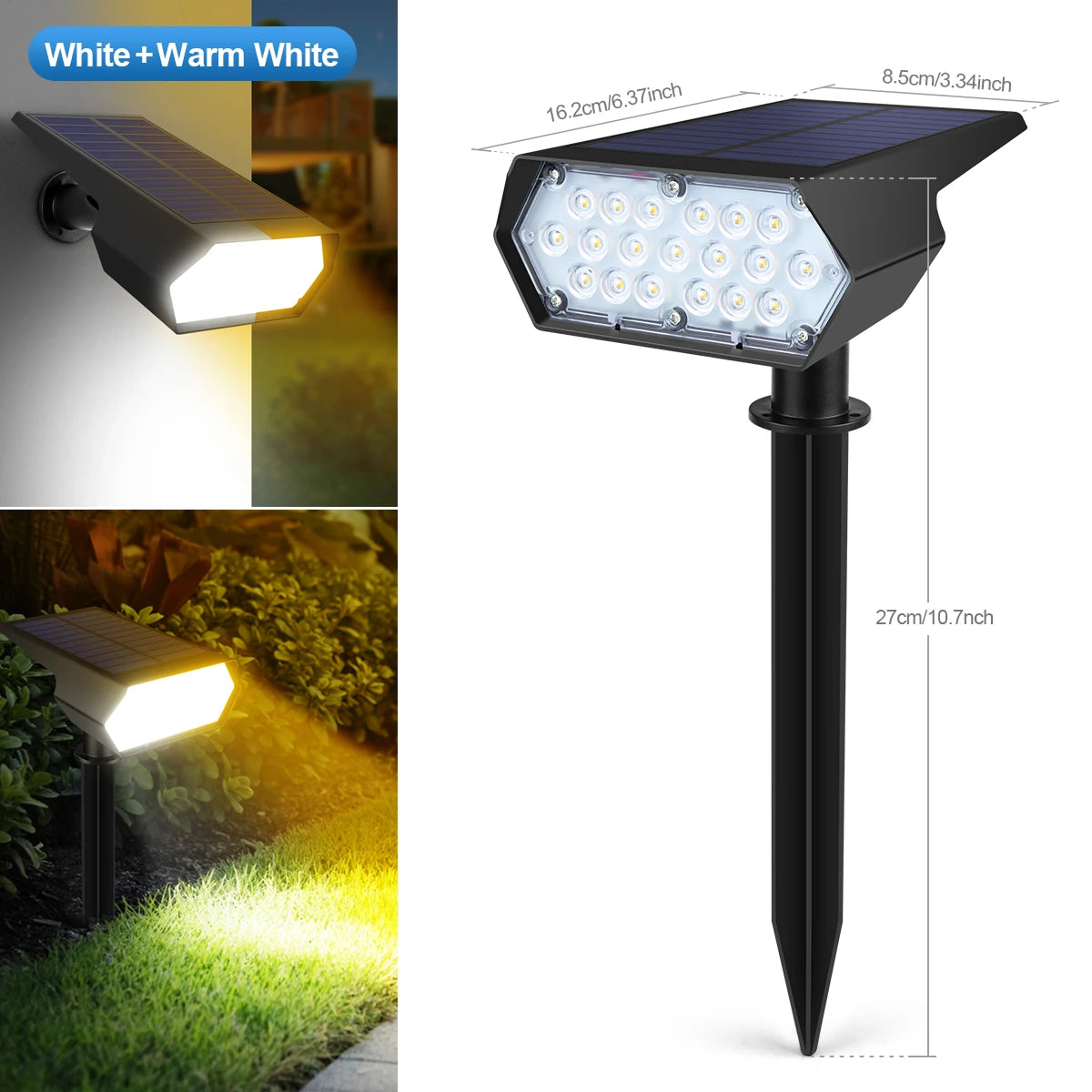 solar spotlights - product view 4