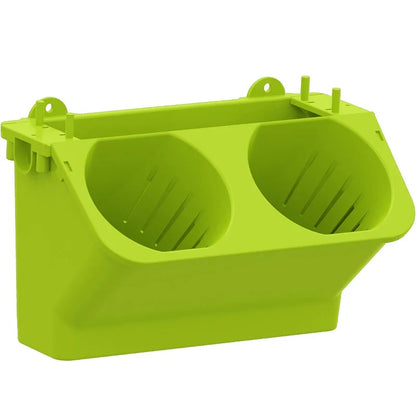 Vertical Wall Planter, Plastic Hanging Flower Pot with Water-Soil Separation, Drainage and Breathable Design for Indoor or Outdoor Use - product view 2