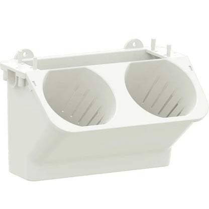 Vertical Wall Planter, Plastic Hanging Flower Pot with Water-Soil Separation, Drainage and Breathable Design for Indoor or Outdoor Use - product view 3