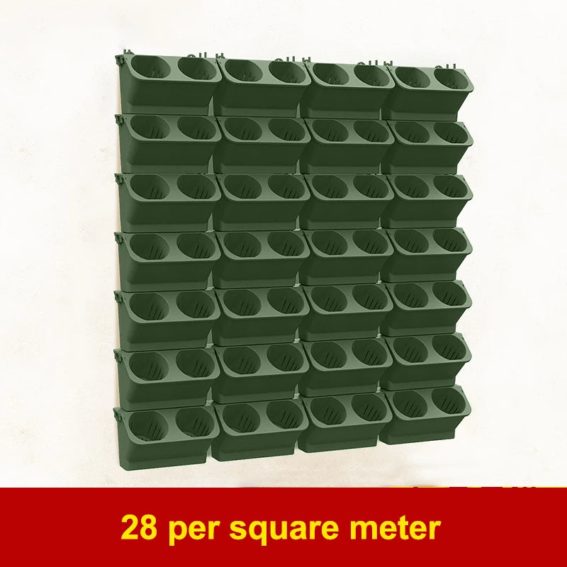 vertical wall planter - product view 6