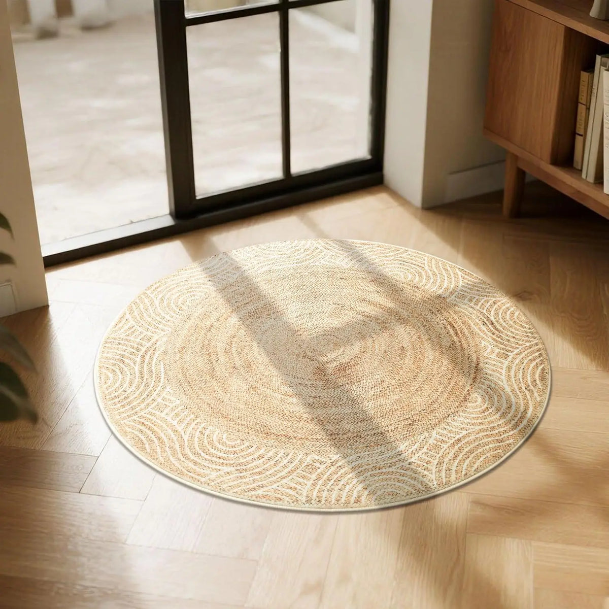 jute rug - product view 4