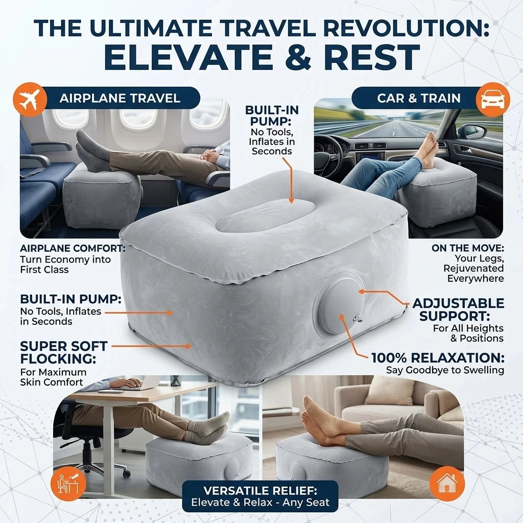 inflatable foot rest - product view 6
