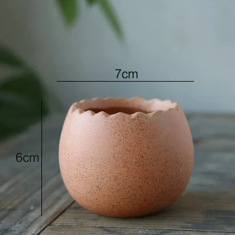 ceramic planter - product view 2