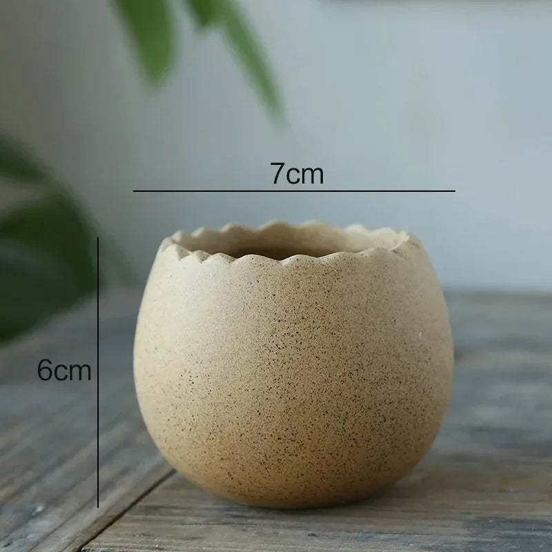 ceramic planter - product view 5