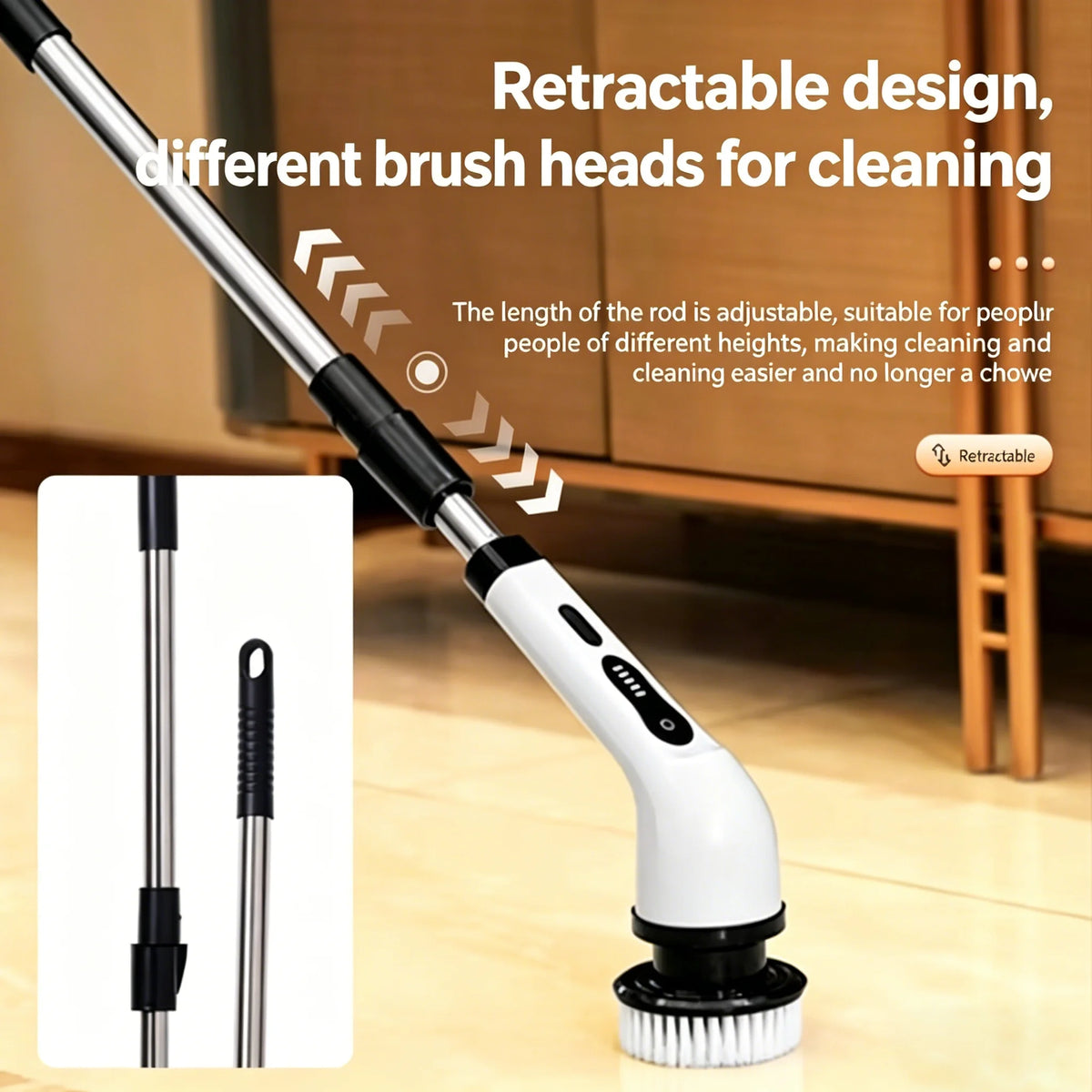 electric spin scrubber - product view 6
