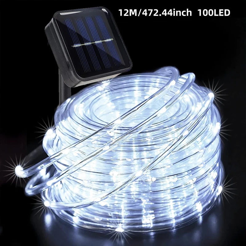 solar fence light - product view 4