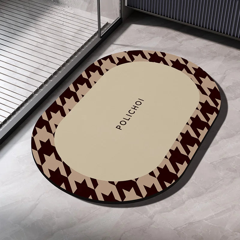 bathroom rug - product view 2
