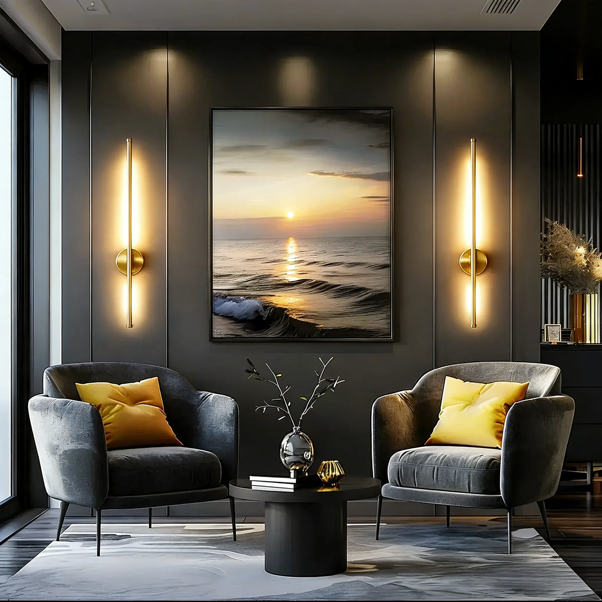 Battery Operated Picture Light, USB Rechargeable LED Wall Sconce, Remote & Touch Control, 3 Color Temperatures, Dimmable - product view 4