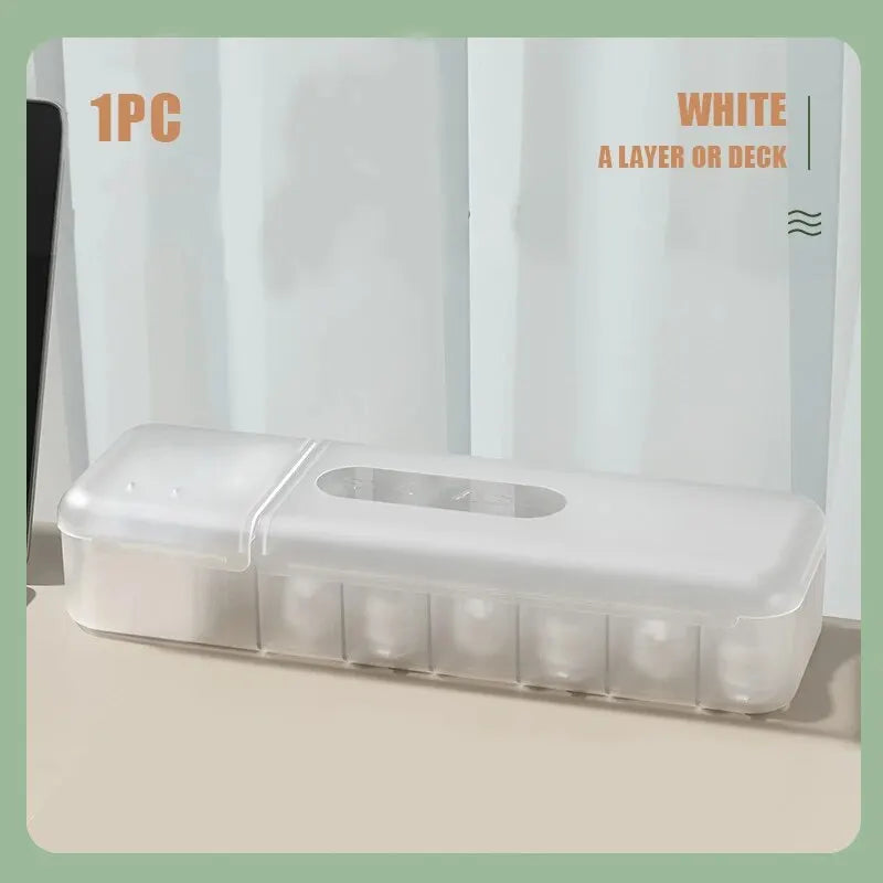 Cable Storage Box, 7-Compartment Organizer with Large Opening, Label-Friendly Design, PP Construction for Home and Office - product view 2