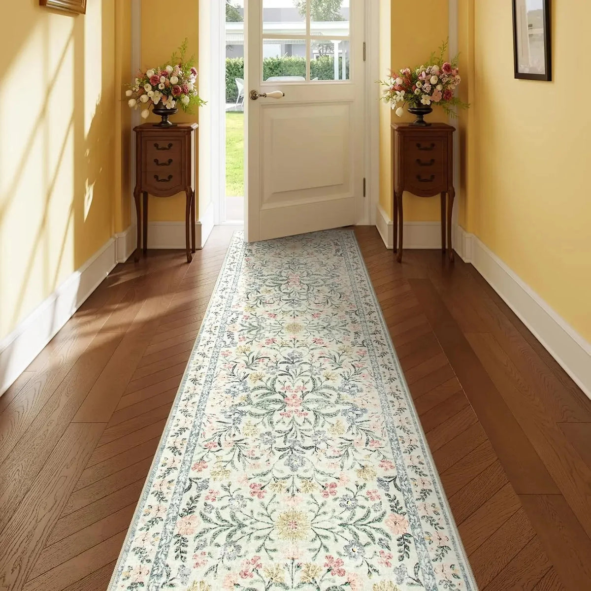 machine washable runner rug - product view 3