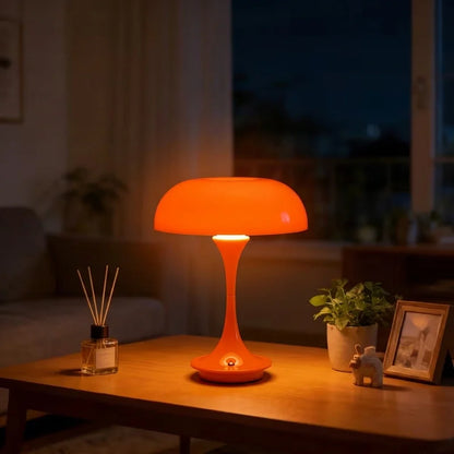 Mushroom Table Lamp, Touch-Control LED Night Light, 3 Colors, Stepless Dimming, 5V ABS Bedside Lamp for Bedroom - product view 5