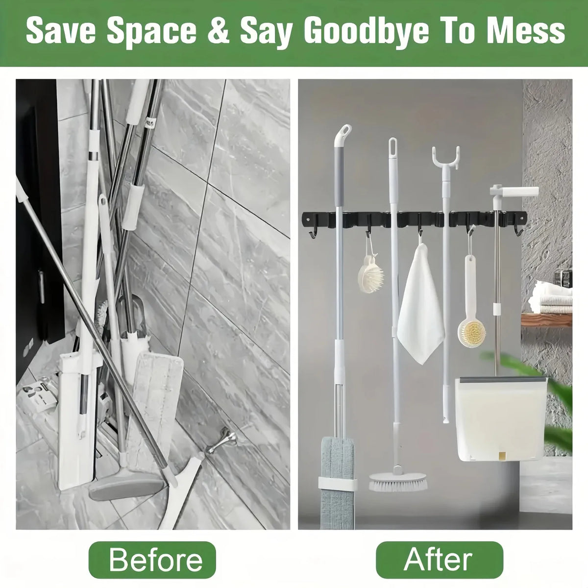 broom wall holder - product view 6