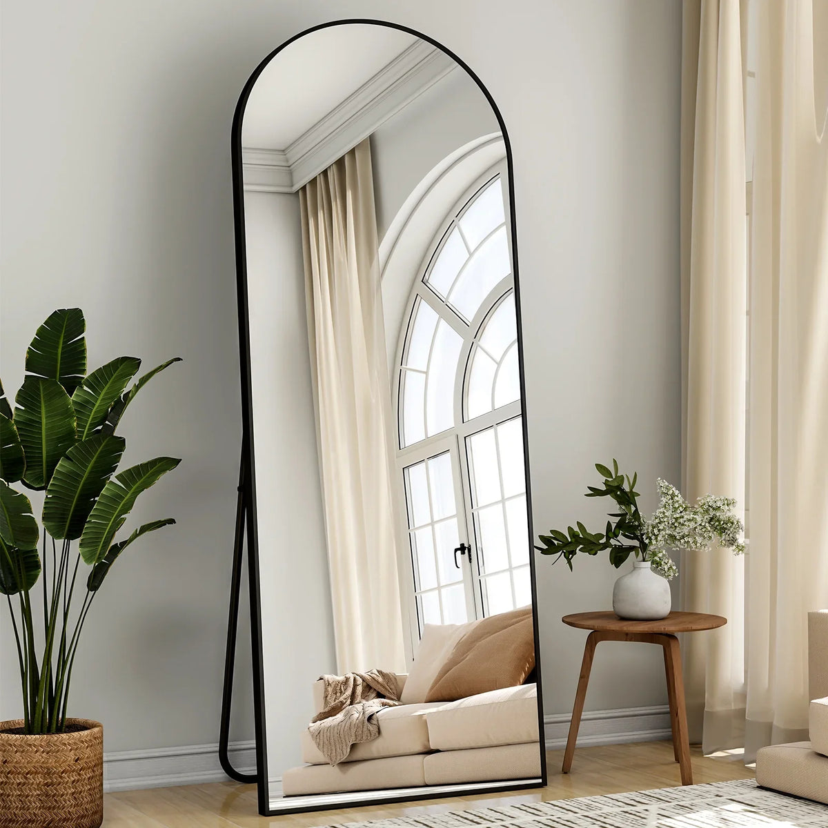 arched full length mirror - product view 2