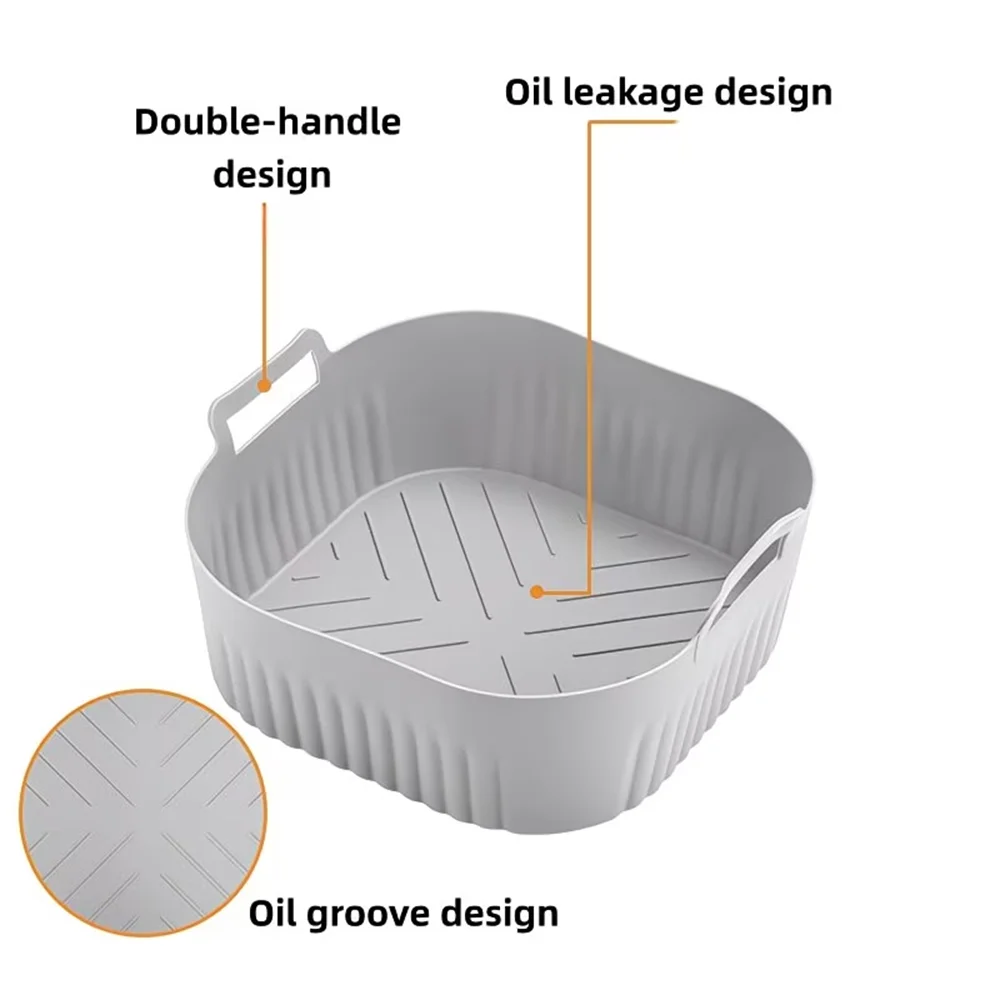 silicone air fryer liner - product view 6